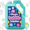 67 OZ Iridescent Bubble Solution Refill | Non-Toxic Pre-Mix Bubble