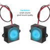 sourcing map 4Pcs Speaker 3 Watt 4 Ohm Mini Speaker