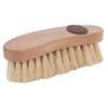 Kincade Wooden Deluxe Banana Shaped Dandy Brush, Natural