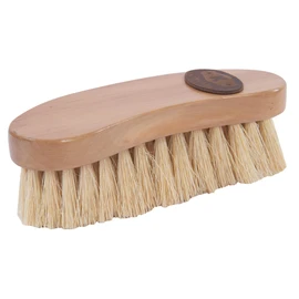 Kincade Wooden Deluxe Banana Shaped Dandy Brush, Natural