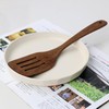 HTB HTB-GC3 Wooden Turner Spatula, Unpainted, 12.2 x 3.0 inches