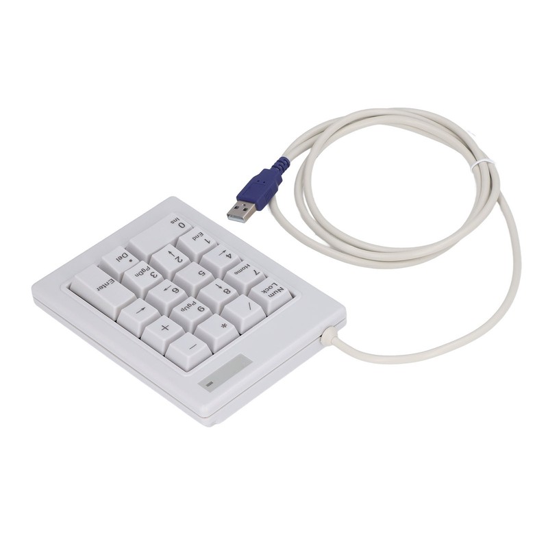 Mechanical Numpad 18 Keys Linear Action Switch USB Port Splashproof