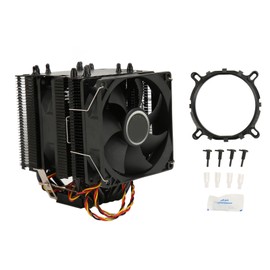 CPU Cooling Fan 6 Heat Pipes Quiet 3 Pin PC CPU Cooler with Bracket for Intel 775 1150 1151 1155 1366 for AMD FM1 AM2 AM4