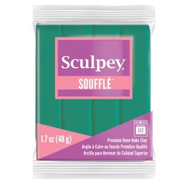 polyform Sculpey Polyform SU6-6323 Souffle-Ton, 60 ml, Jade, 48 g