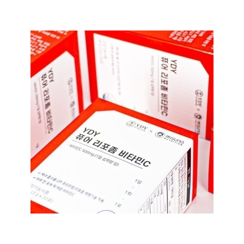 YDY Pure Liposomal Vitamin C 30 packets (1 month)/High-content vitamin