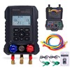 Rogvoc Digital Manifold Gauge, HVAC Refrigerants Digital AC Gauges Set