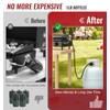 CALPOSE 6 Feet Propane Adapter Hose, 1lb to 20lb Adapter