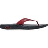 Oakley Ellipse Flip Sandal (Red Line, 6)