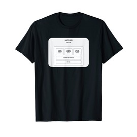 Tip Screen Meme Funny Viral Trending Anti-Tipping T-Shirt