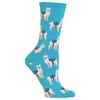 Hot Sox Womens Funny Animal Crew - 1 Pair Pack