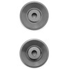 QWORK BK4534 V-Belt Pulley Single Groove, 4L/A or 5L/B V-Belt,