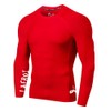 LAFROI Men's Long Sleeve UPF 50+ Baselayer Skins Performance Fit