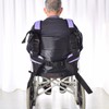 Wheelchair Seat Belt Torso Support Vest, Adjustable Double Shoulder Vest