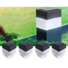 OUYANGL Solar LED 2In x 2In(5cm x 5cm) Fence Post