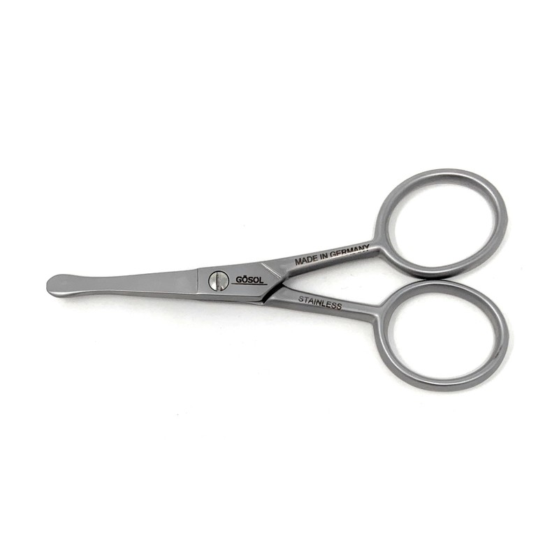 Solingen Nose & Ear Scissors - Stainless Steel Rounded Tip