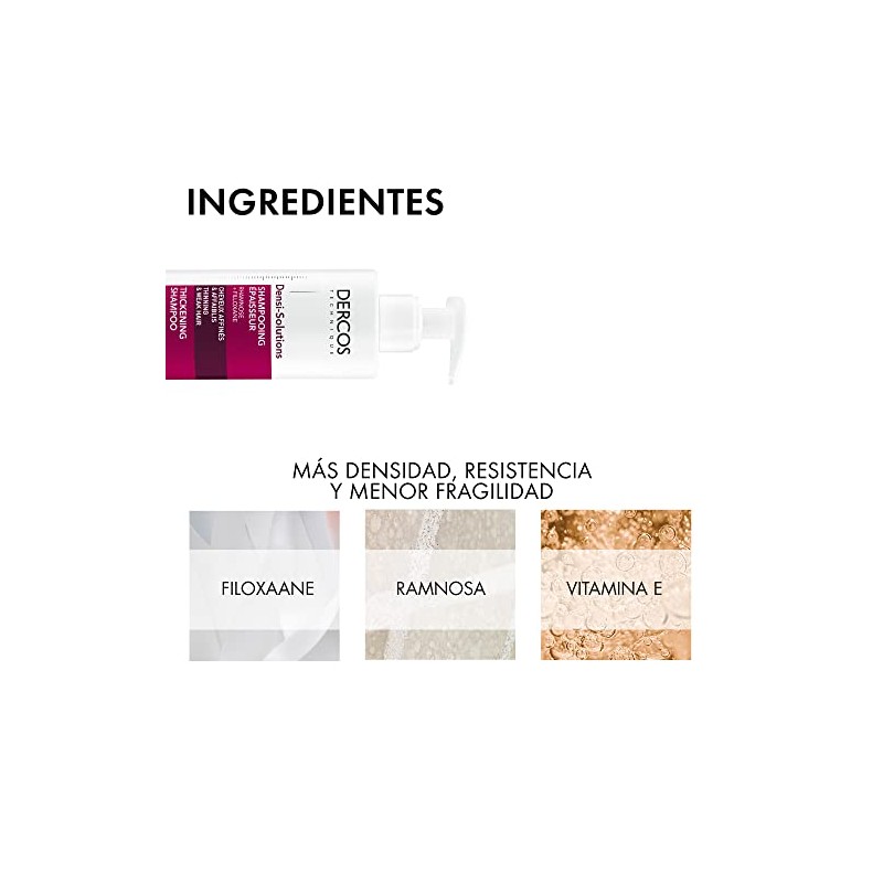 VICHY Shampoo Densificador con Vitamina E Vichy Dercos Densi-Solutions 250ml