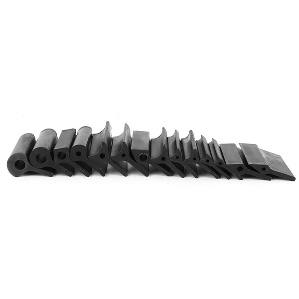 Yctze Flexible 14pcs Rubber Sanding Block Set, Versatile Woodworking Tool