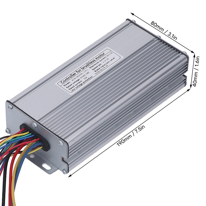 30A Electric Bike Motor Controller Kit Sine Wave Controller with