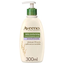 Aveeno Moisturising Body Cream Daily Moisturising Lavender Aroma Normal to Dry Skin Even Sensitive Skin 300ml