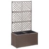 YITHOPI Free-Standing Planter for Garden Yard Trellis Raised Bed with