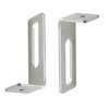 WELWIK 10PCS Whiteboard Installation Hardware Kit Hanging Right Angle Brackets