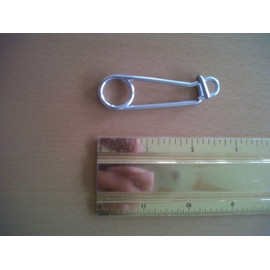 Gees Minnow Trap Utility Clips/Live Bait Traps Lock Clips - Set of 2 Clips New