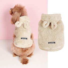 DICOCO Dog Clothing, Autumn & Winter, Rabbit Shape, Dog Clothes, Pet Clothes, Puppy Size, Puppy Clothes, Autumn & Winter, Puppy Clothes (S-3XL), Cute, Fluffy, Fleece Lined, Only, Dogs & Cats, Cold