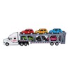 1:48 Carrier Truck Toy Model Alloy Detachable Six Car Kids