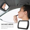 Silence Shopping Sun Visor Mirror Clip-On, Car Makeup Vanity Mirror,