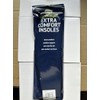 White Extra Comfort Foam Insoles, 2 Pairs - Lightweight, One