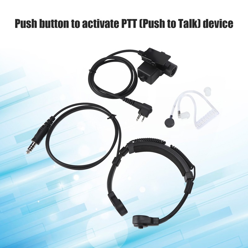 U94 PTT Military Adapter ＋ Mobile 2 Pin 7.1mm Headset