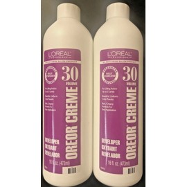 L'Oréal L'Oreal Oreor Creme 30 Volume Developer 16 oz-Pack of 2