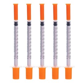 100 Pieces 1ml/cc 0.4 x 13 mm Plastic Multiple Uses Measuring Tools U100