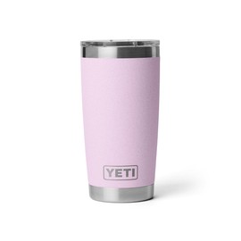 YETI Rambler Tumbler, Vaccum Insulated Stainless Steel Tumbler with Magslider Lid, Cherry Blossom, 20 oz (591 ml)