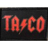 Taco Rock Star Funny Tactical Morale Patch