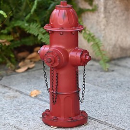 XINDMAO Fake Fire Hydrant for Dogs to Peed on,15.5inch Large Fire Hydrant for Training Large Small Dog Puppy Pee Post,Outdoor Indoor Statue Decor