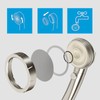 KAIYING Brushed Nickel High Pressure Handheld Shower Head with ON/OFF