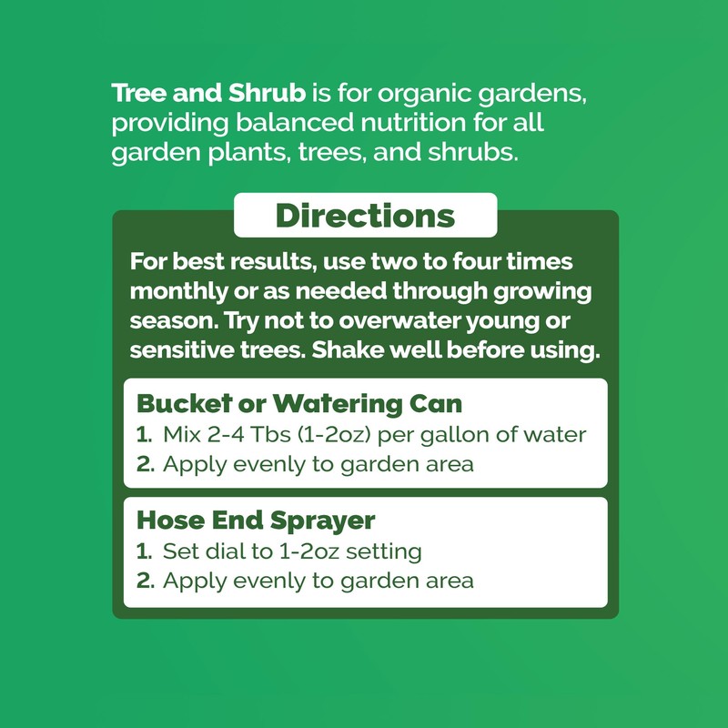 Bloom City's Tree & Shrub Fertilizer - Tree & Evergreen