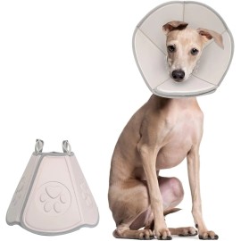 Unknown Adjustable Soft Dog Cone, Recovery Collar for Dog After Surgery Anti-Bite Lick W - S
