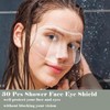CLOEWCL 30 Pcs Shower Face Eye Shield After Surgery, Disposable