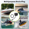 Fiwochic 8 Pcs Drain Plug Compatible with SeaDoo SE Limited