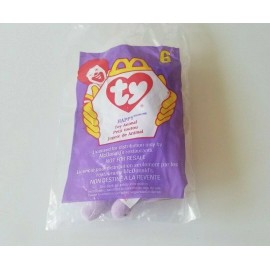 TY McDonalds Teenie Beanie #6 Happy the Hippo (1998) New in Bag