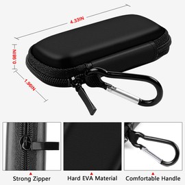 PAIYULE Case for Alivecor KardiaMobile 6L for EKG Monitor, Compact Holder Also Fits for Sec Portable Heart Rate Monitor, Cardiac Heart Detector (Box Only)