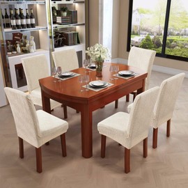 Dining Chair Covers, Chair Covers for Dining Room Stretch Chair Covers Parsons Chair Slipcover, for Dining Room Kitchen Chair Protector Cover, Removable, Washable