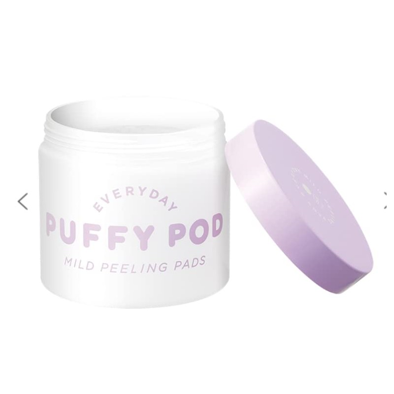 BCL Puffy Pods Mild Peeling Pads 60 Sheets Milk Type