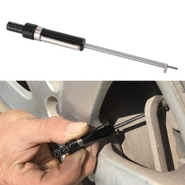 Lwuey Thickness Gauge for Brake Pads, Car Brake Pads Thickness Gauge for Thickness Measurement Brake Pad Thickness of Brake Pads Detection Pen Tyre Depth Test Pen Gauge Measuring Tool Max 13 mm