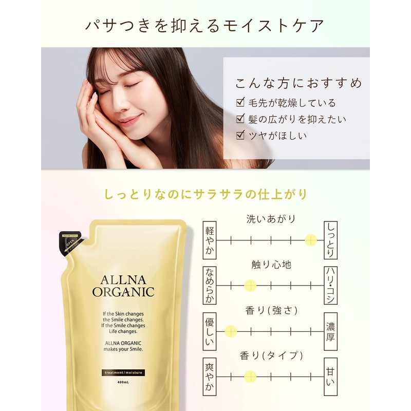 Oruna Organic Treatment Moisture Additive-Free Beauty Ingredients Made in Japan