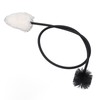 Saxophone Neck Cleaning Brush 50cm Bendable Metal Cotton Thread and