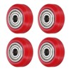 uxcell 4Pcs 3D Printer Wheel with 625ZZ Linear Bearing, 3D