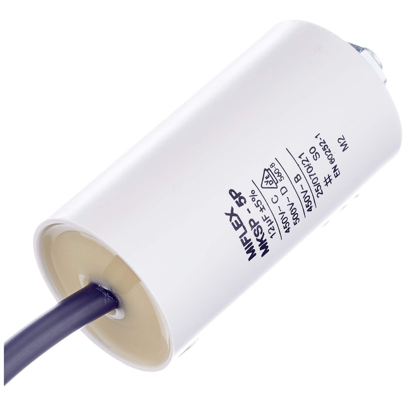Miflex motor start-up capacitor 12μF, 450 V, 35 mm x